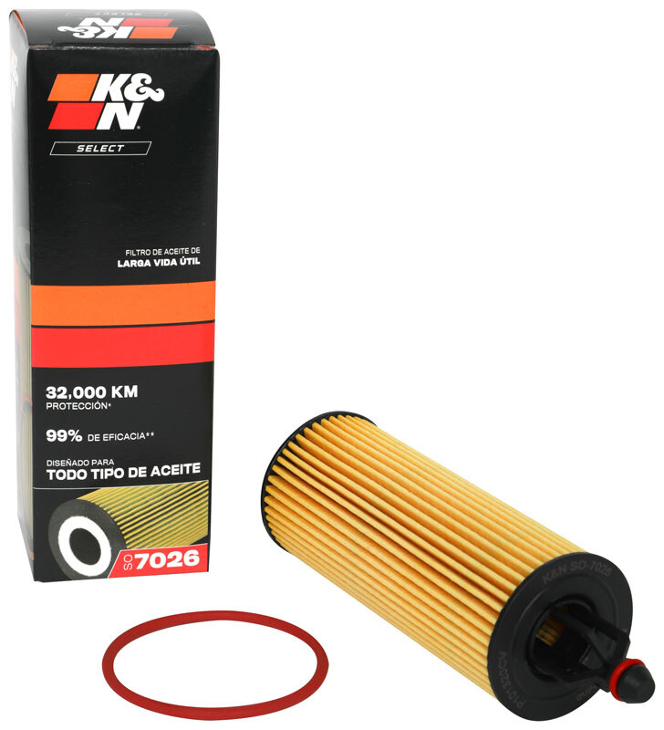Chrysler 300 Oil Filter - K&N Engineering - Select Cartridge - `14-`23